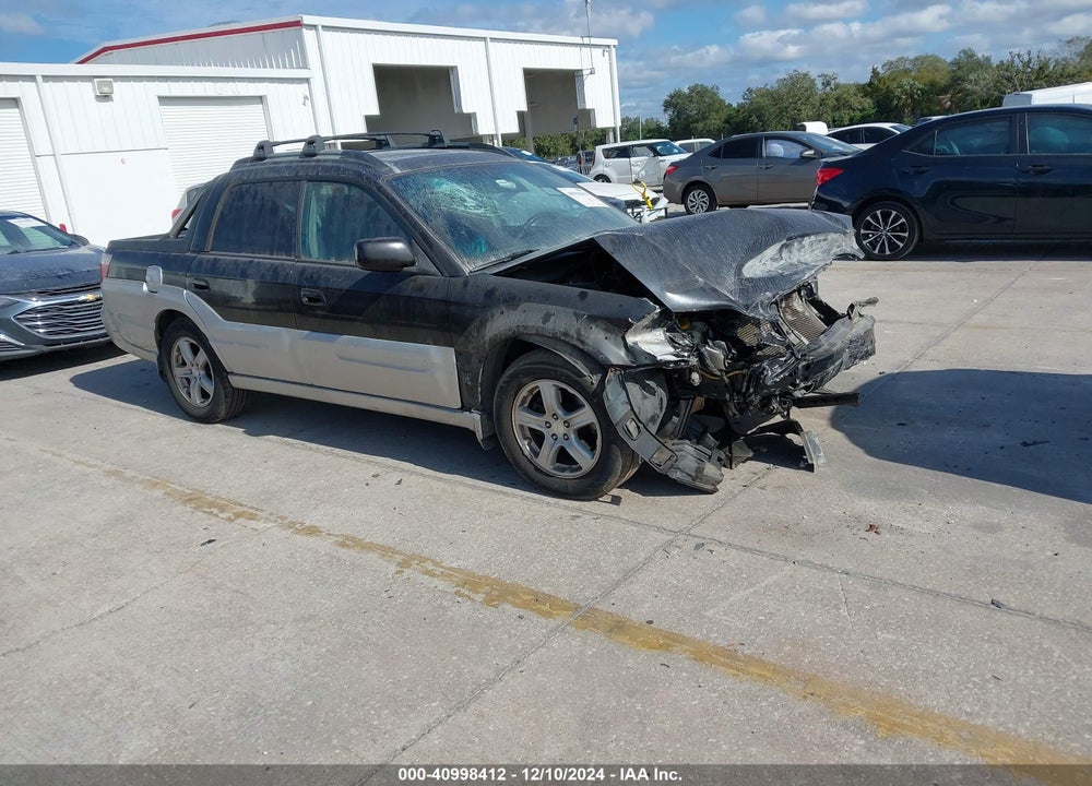 2003 SUBARU BAJA VIN: 4S4BT61C137108789