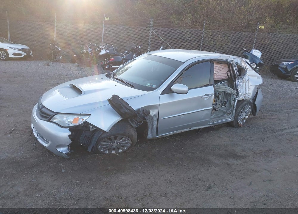2008 SUBARU IMPREZA 2.5I VIN: JF1GH61658H814497