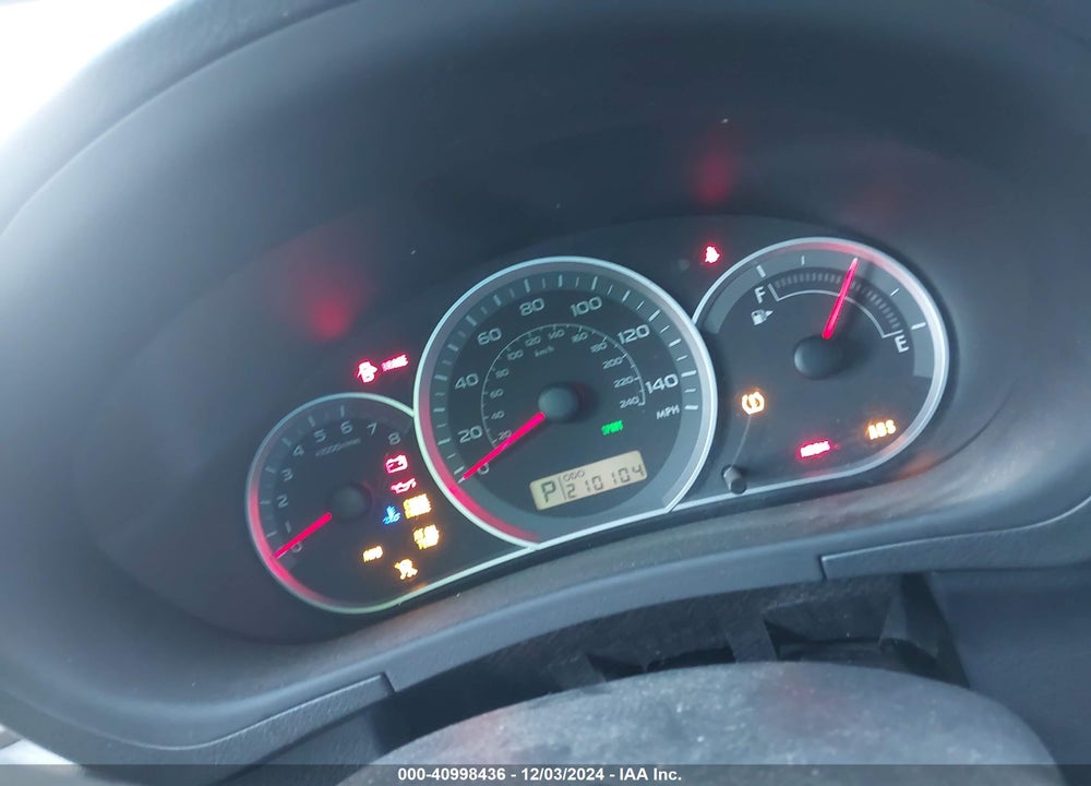 2008 SUBARU IMPREZA 2.5I VIN: JF1GH61658H814497