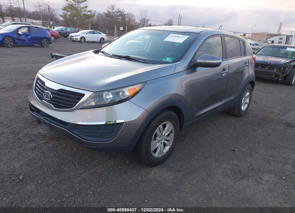 2011 KIA SPORTAGE LX VIN: KNDPB3A26B7100544