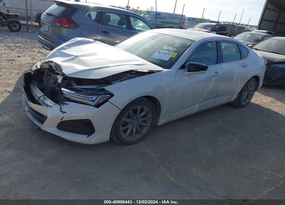 2021 ACURA TLX VIN: 19UUB5F39MA000834