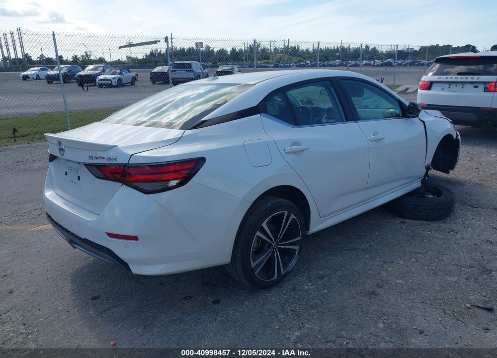 2022 NISSAN SENTRA SR XTRONIC CVT VIN: 3N1AB8DV2NY318267