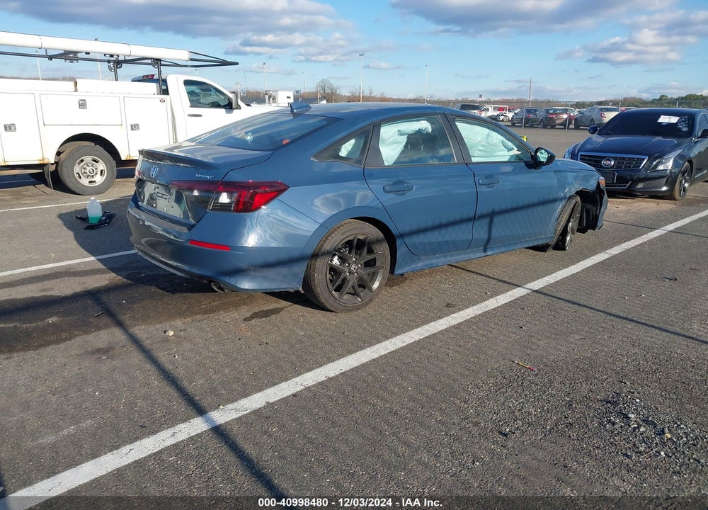 2025 HONDA CIVIC VIN: 2HGFE2F51SH521030