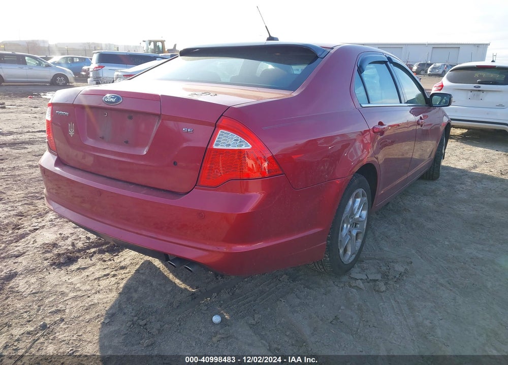 2010 FORD FUSION SE VIN: 3FAHP0HA6AR422664