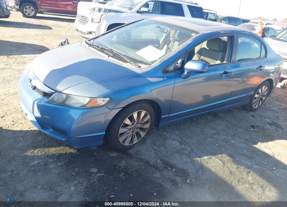 2009 HONDA CIVIC VIN: 2HGFA16819H542759
