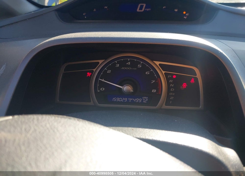 2009 HONDA CIVIC VIN: 2HGFA16819H542759