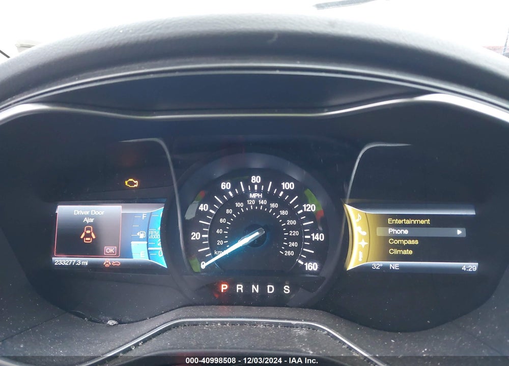 2014 FORD FUSION TITANIUM VIN: 3FA6P0K98ER322061