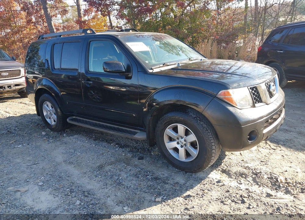 2008 NISSAN PATHFINDER SE VIN: 5N1AR18U38C631161