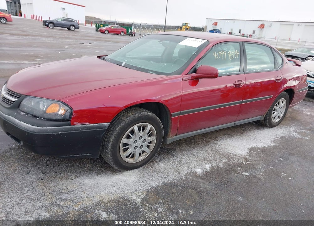 2005 CHEVROLET IMPALA VIN: 2G1WF52E459230483