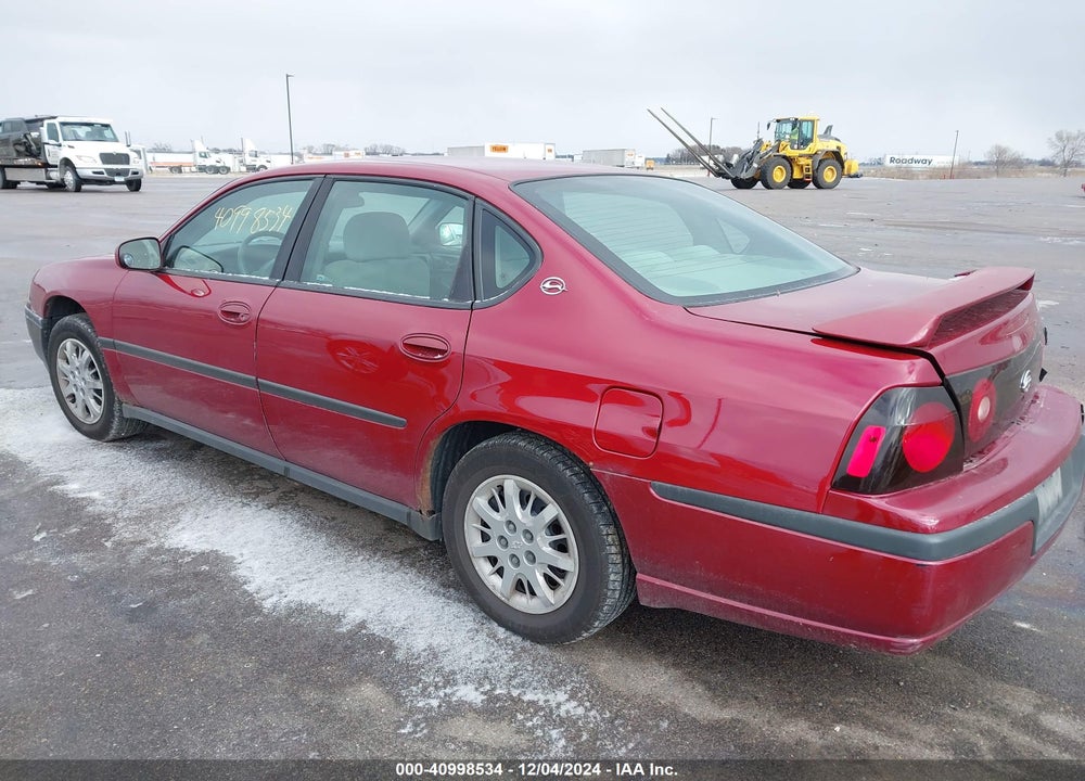2005 CHEVROLET IMPALA VIN: 2G1WF52E459230483