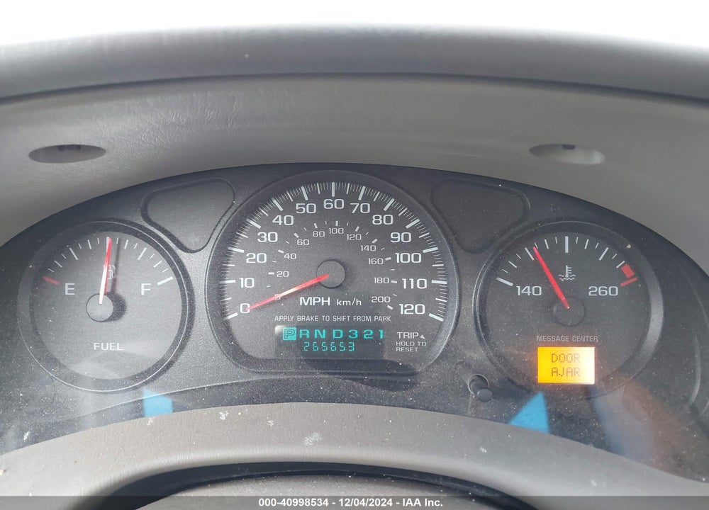 2005 CHEVROLET IMPALA VIN: 2G1WF52E459230483