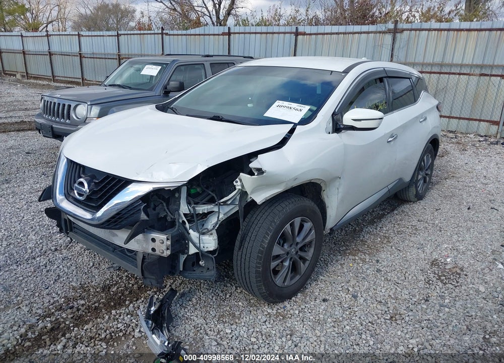 2017 NISSAN MURANO S VIN: 5N1AZ2MG8HN119874