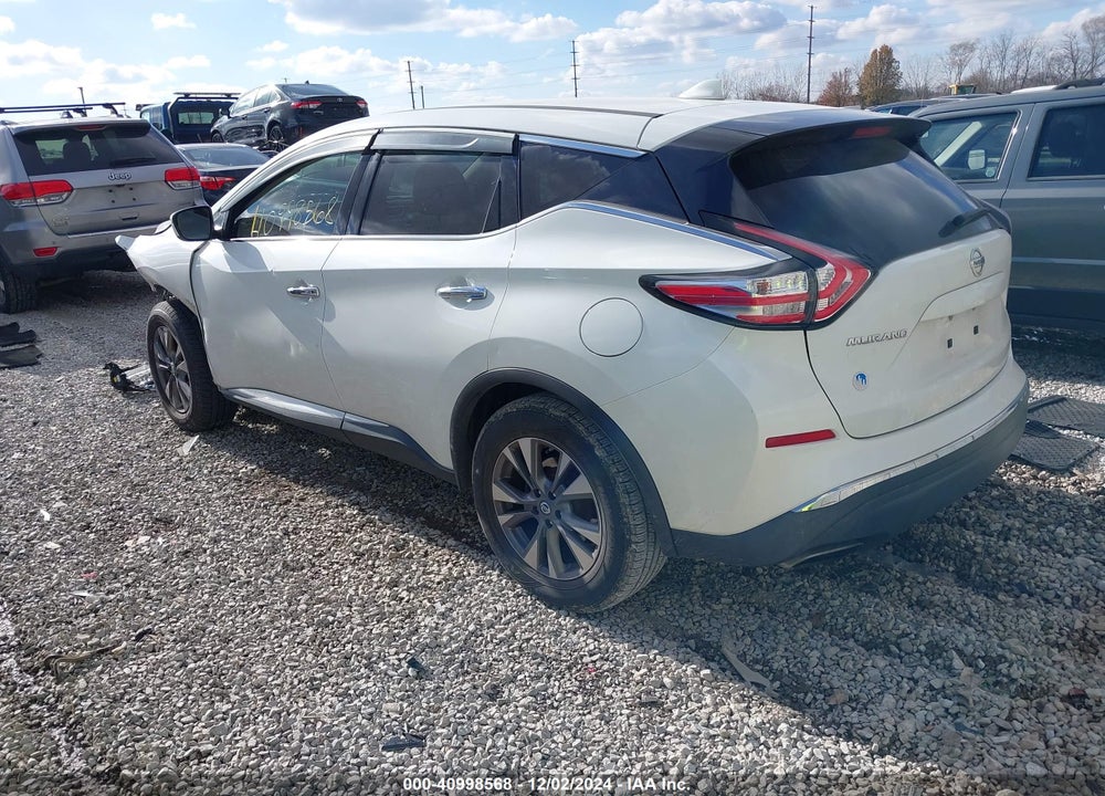 2017 NISSAN MURANO S VIN: 5N1AZ2MG8HN119874