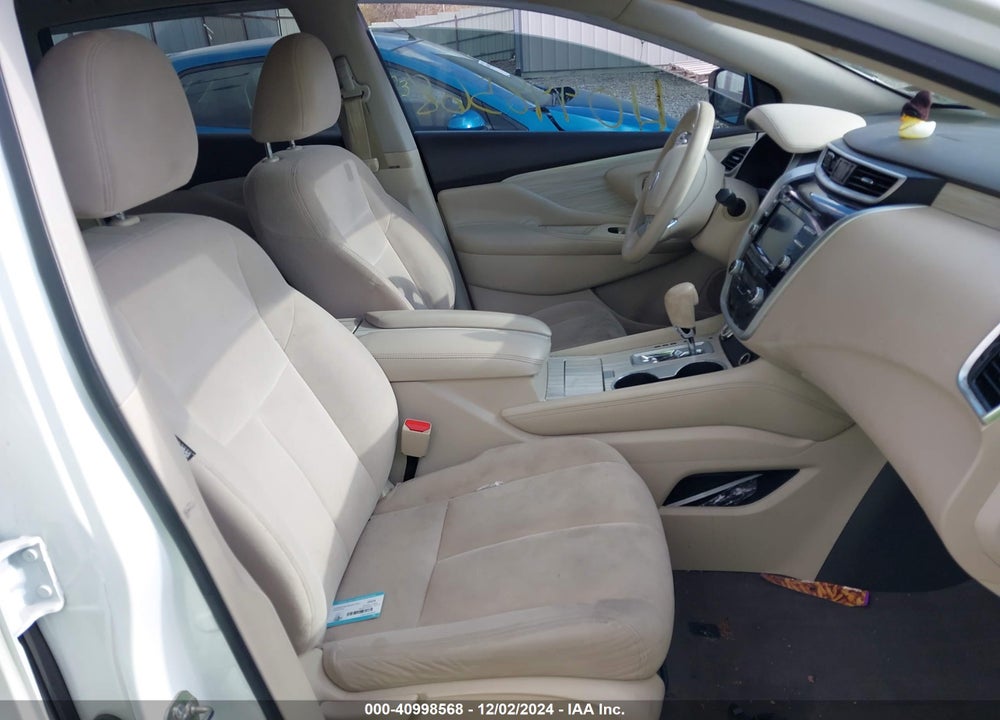 2017 NISSAN MURANO S VIN: 5N1AZ2MG8HN119874