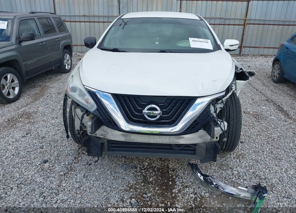2017 NISSAN MURANO S VIN: 5N1AZ2MG8HN119874