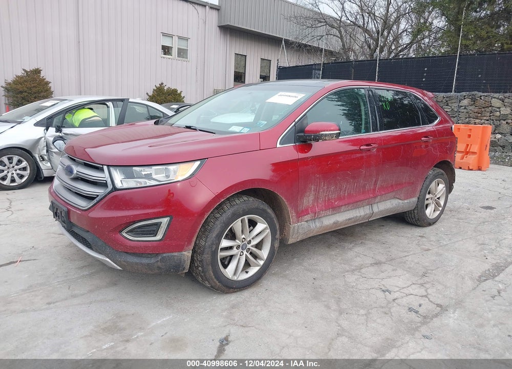 2016 FORD EDGE SEL VIN: 2FMPK4J88GBB76142