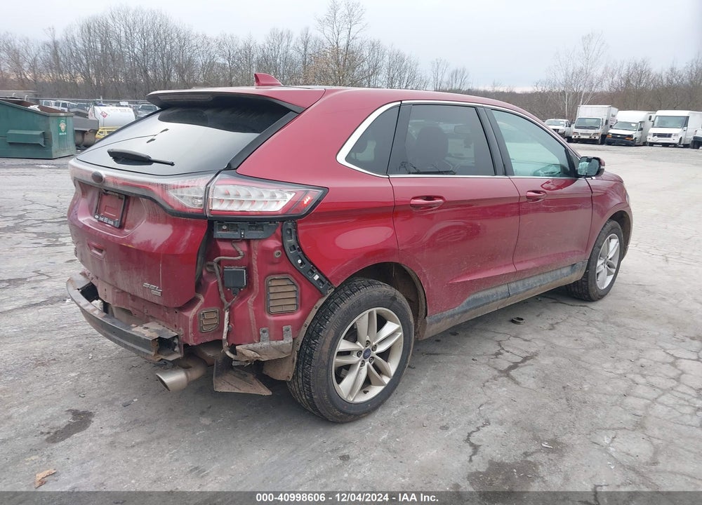 2016 FORD EDGE SEL VIN: 2FMPK4J88GBB76142