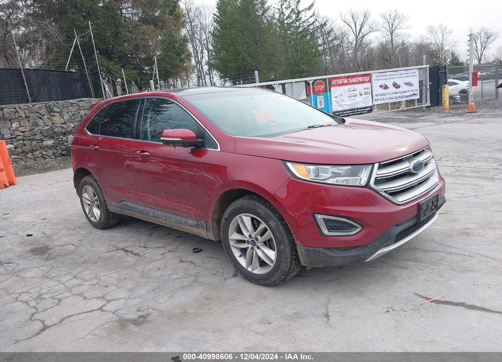 2016 FORD EDGE SEL VIN: 2FMPK4J88GBB76142