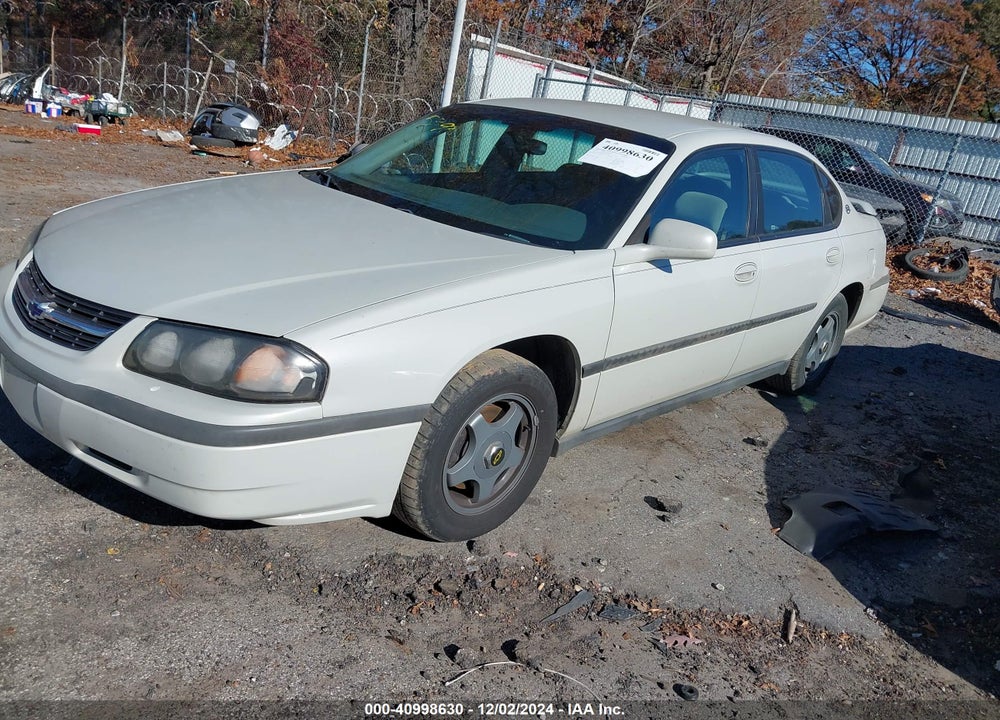2004 CHEVROLET IMPALA VIN: 2G1WF52E649135390