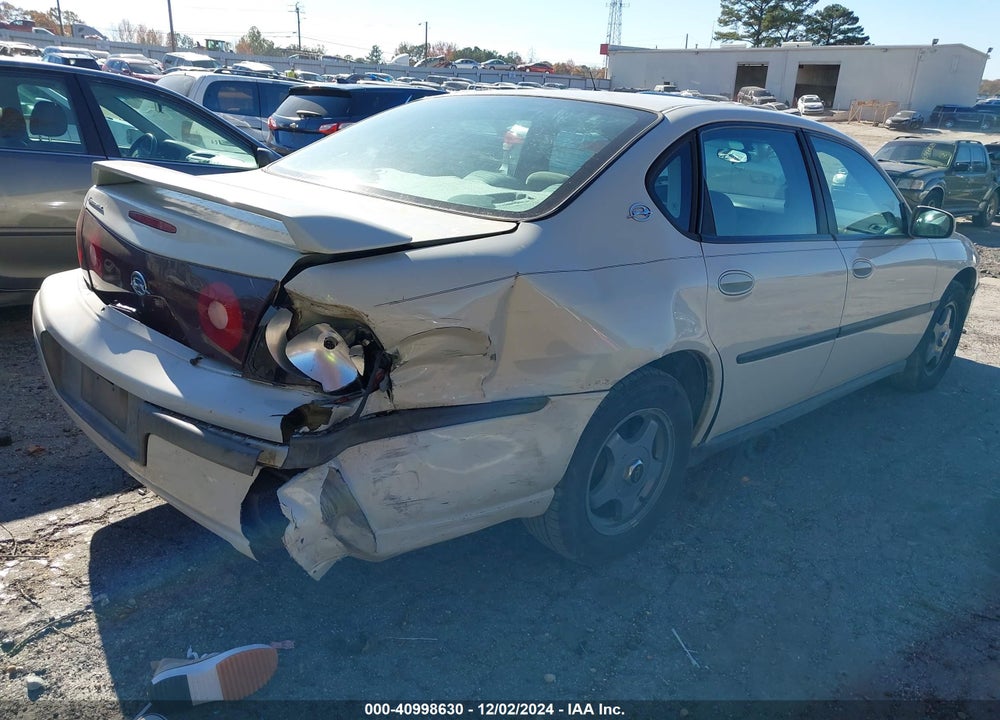 2004 CHEVROLET IMPALA VIN: 2G1WF52E649135390