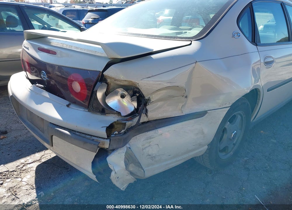 2004 CHEVROLET IMPALA VIN: 2G1WF52E649135390