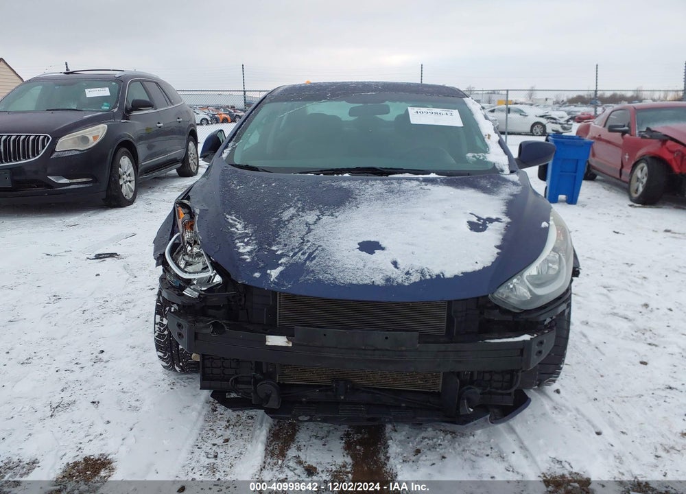 2014 HYUNDAI ELANTRA SE VIN: 5NPDH4AEXEH487181