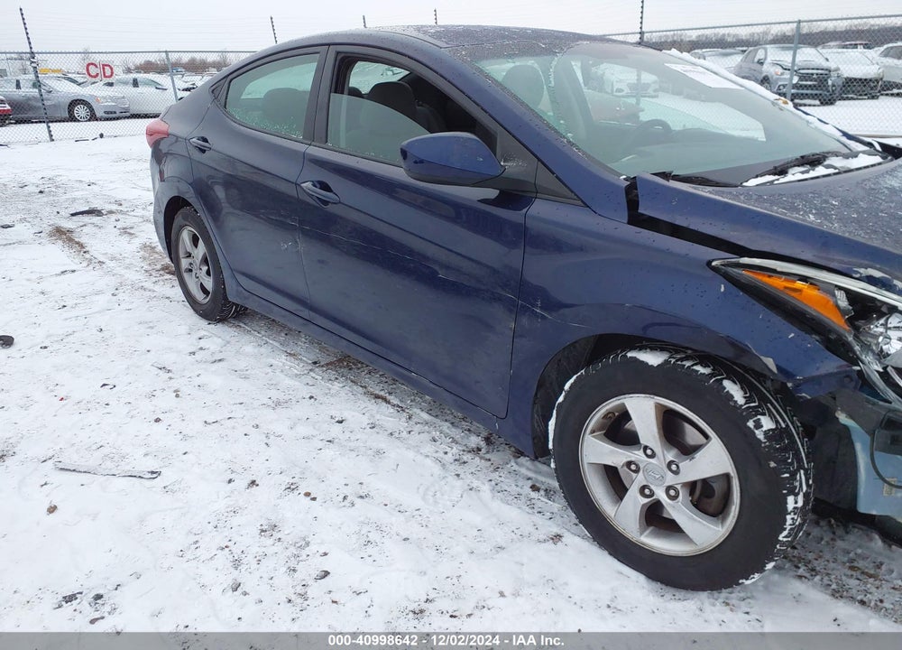 2014 HYUNDAI ELANTRA SE VIN: 5NPDH4AEXEH487181