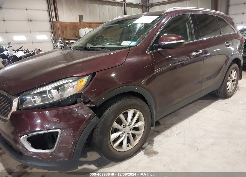 2017 KIA SORENTO 2.4L LX VIN: 5XYPG4A33HG202797