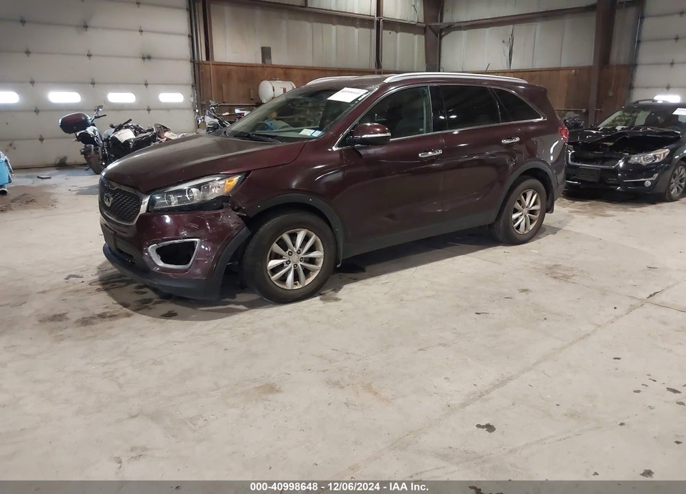 2017 KIA SORENTO 2.4L LX VIN: 5XYPG4A33HG202797