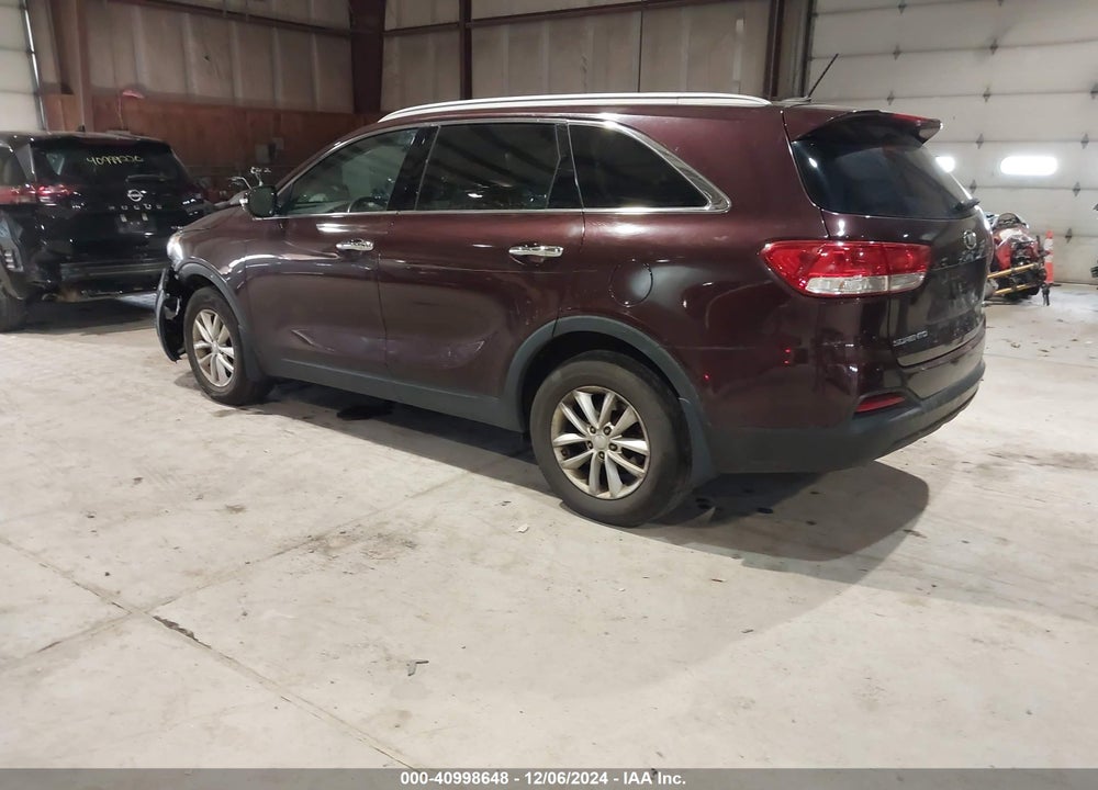2017 KIA SORENTO 2.4L LX VIN: 5XYPG4A33HG202797