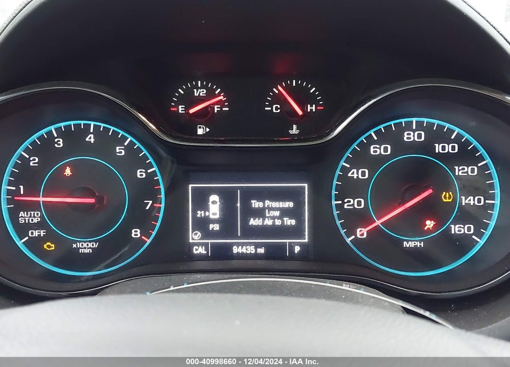 2017 CHEVROLET CRUZE LT AUTO VIN: 3G1BE6SM1HS569854