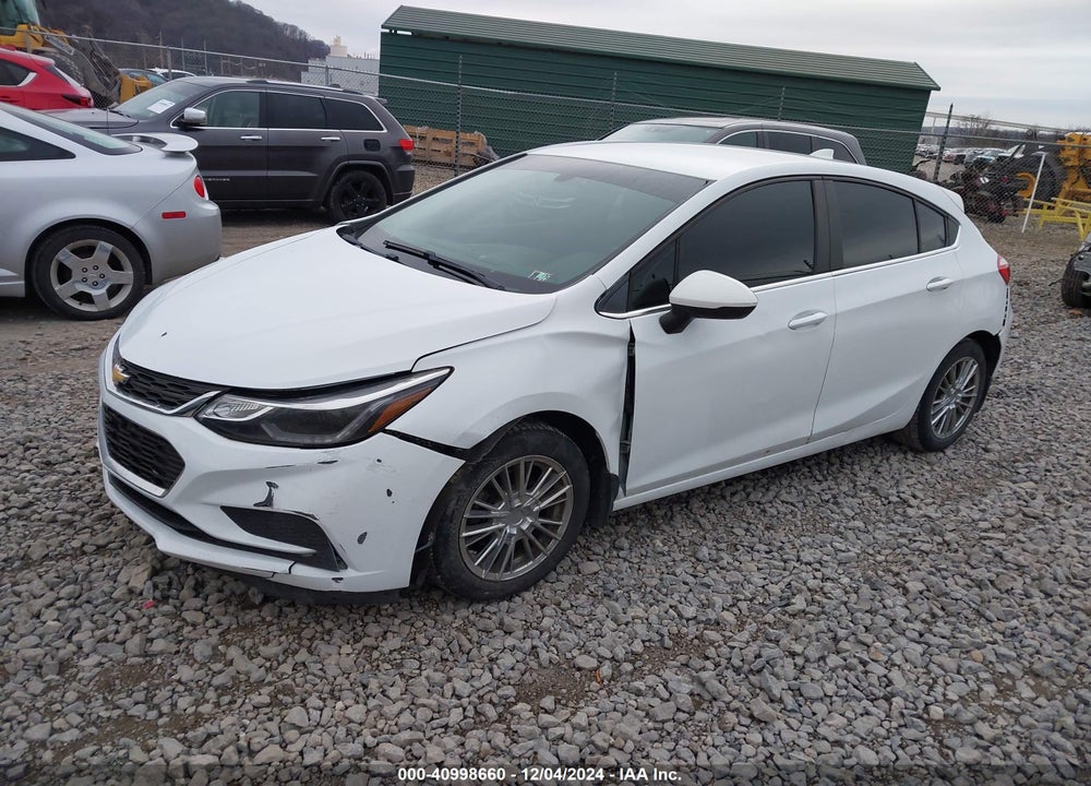 2017 CHEVROLET CRUZE LT AUTO VIN: 3G1BE6SM1HS569854