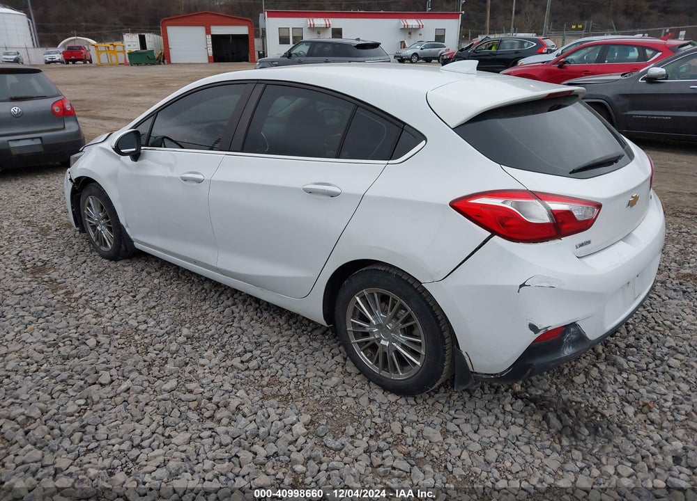 2017 CHEVROLET CRUZE LT AUTO VIN: 3G1BE6SM1HS569854