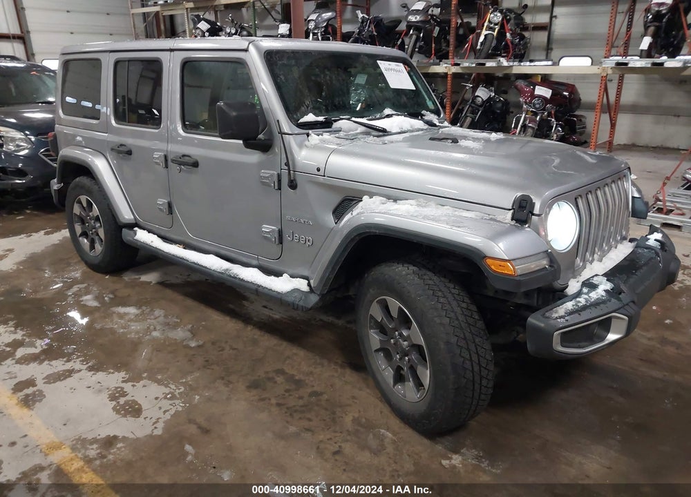 2018 JEEP WRANGLER UNLIMITED SAHARA 4X4 VIN: 1C4HJXEG7JW170739