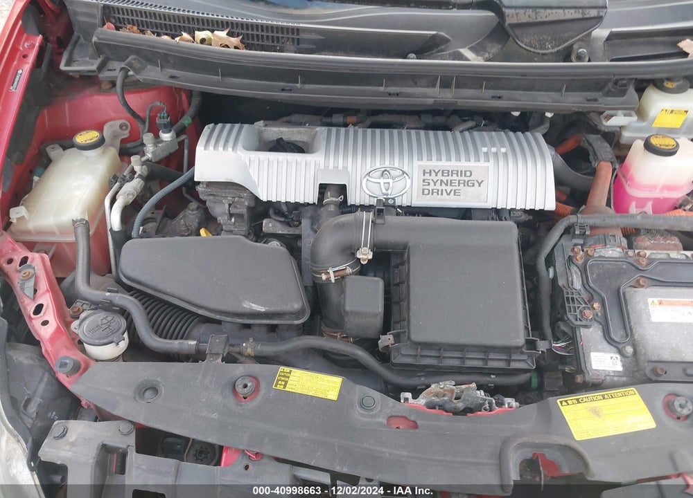 2010 TOYOTA PRIUS VIN: JTDKN3DUXA0222863