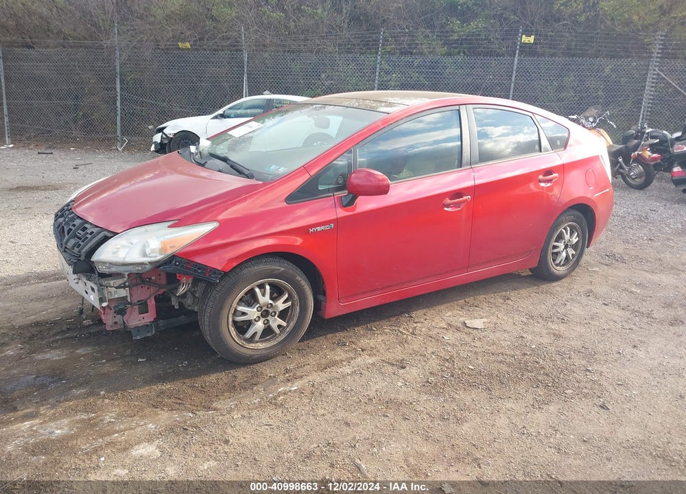 2010 TOYOTA PRIUS VIN: JTDKN3DUXA0222863