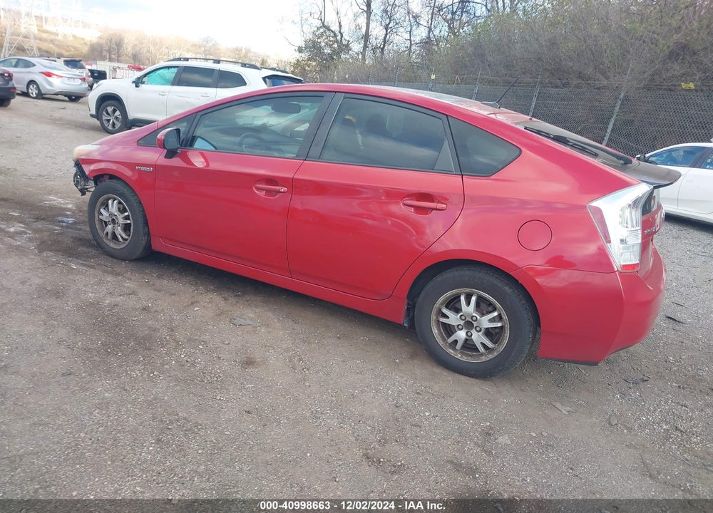 2010 TOYOTA PRIUS VIN: JTDKN3DUXA0222863