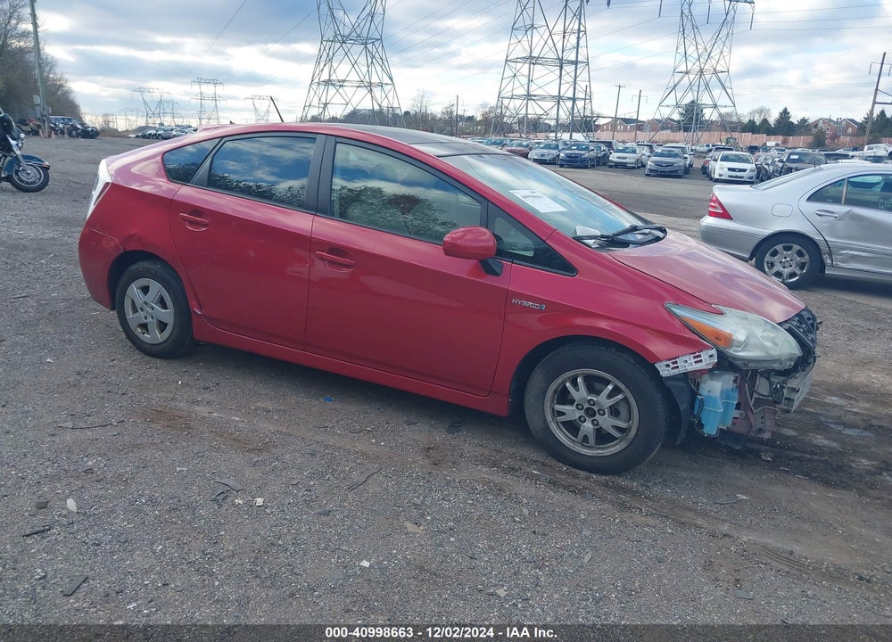 2010 TOYOTA PRIUS VIN: JTDKN3DUXA0222863