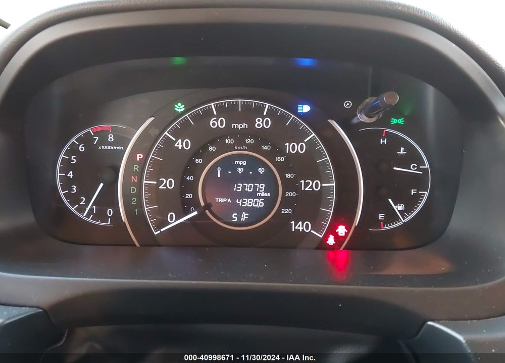 2013 HONDA CR-V EX-L VIN: 2HKRM4H77DH655706