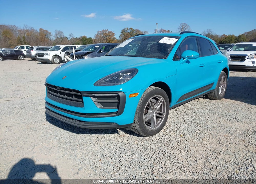 2022 PORSCHE MACAN VIN: WP1AA2A51NLB09997