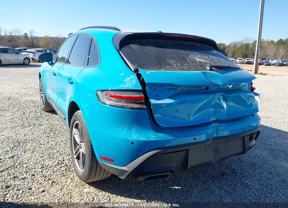 2022 PORSCHE MACAN VIN: WP1AA2A51NLB09997