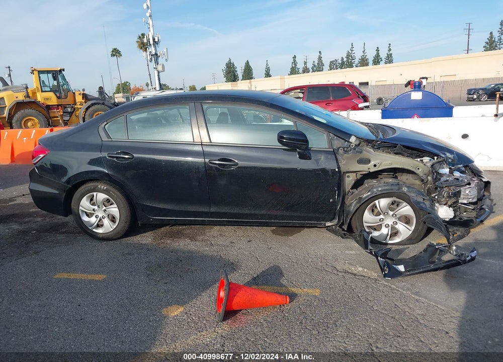 2014 HONDA CIVIC LX VIN: 19XFB2F58EE238261