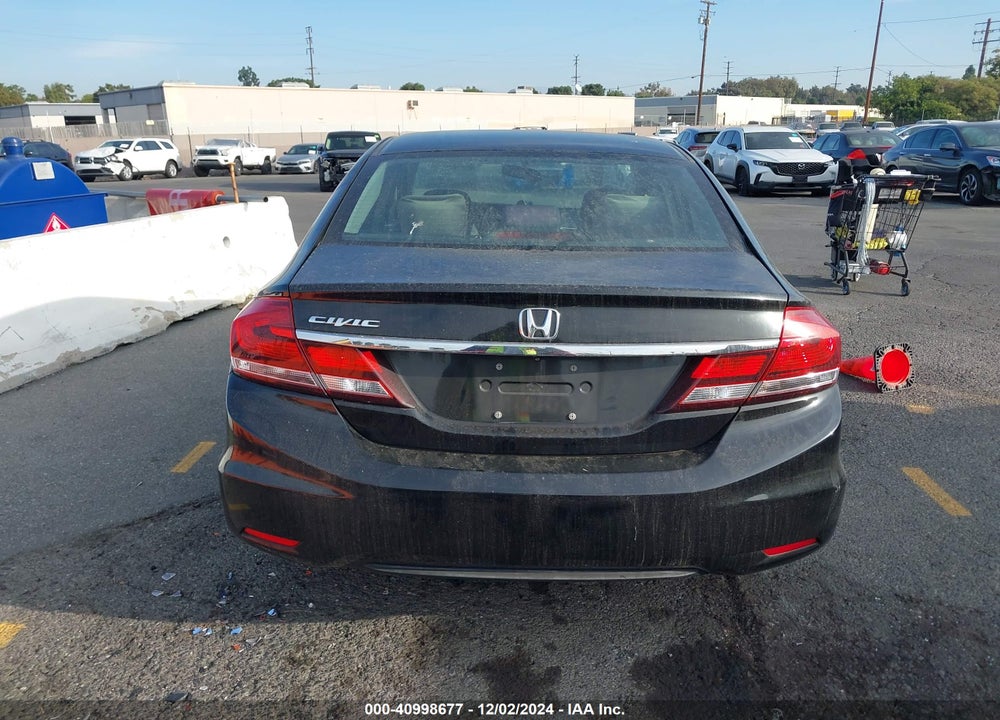 2014 HONDA CIVIC LX VIN: 19XFB2F58EE238261