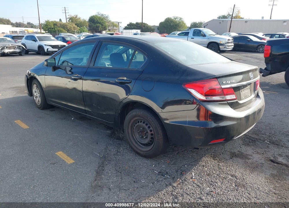 2014 HONDA CIVIC LX VIN: 19XFB2F58EE238261
