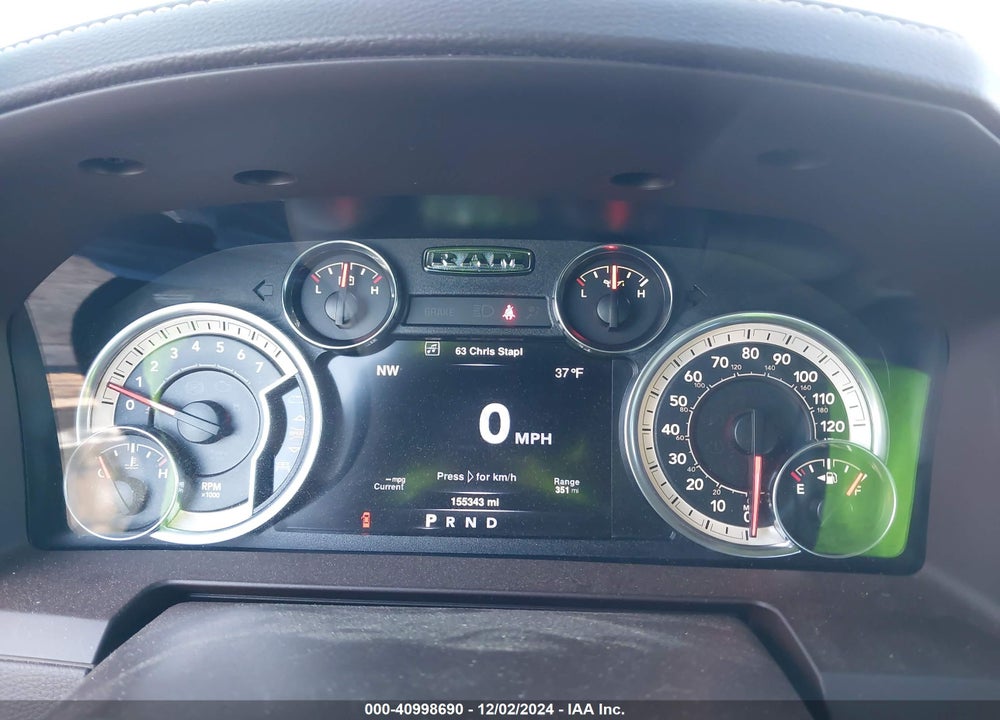 2016 RAM 1500 LAIE VIN: 1C6RR6NTXGS312173