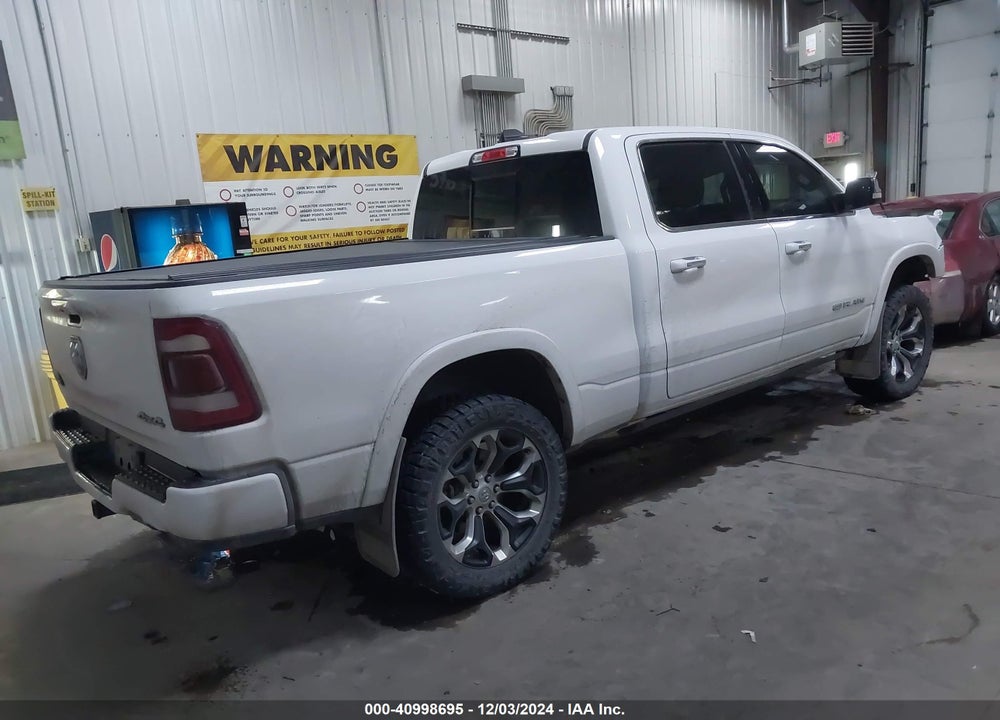 2020 RAM 1500 LAIE LONGHORN  4X4 6'4 BOX VIN: 1C6SRFST8LN116957