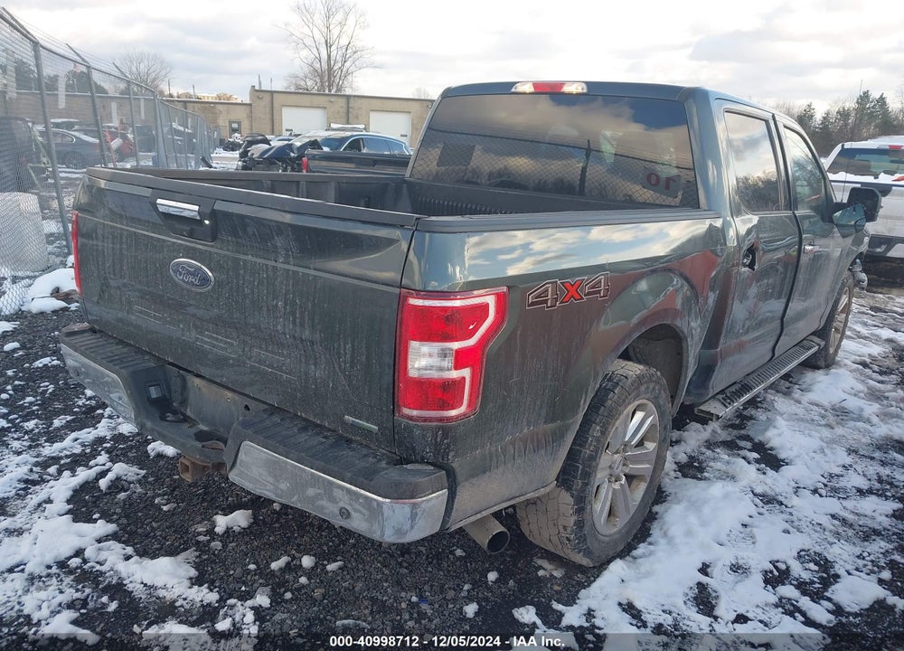 2018 FORD F-150 XLT VIN: 1FTEW1EG1JKD11913