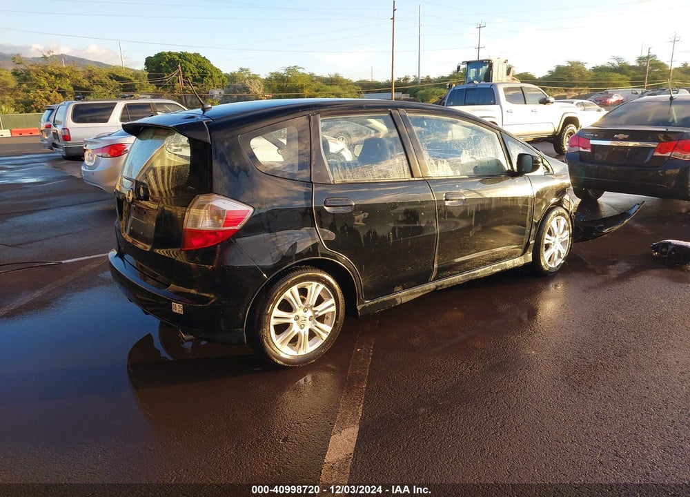 2009 HONDA FIT SPORT VIN: JHMGE87409S032065
