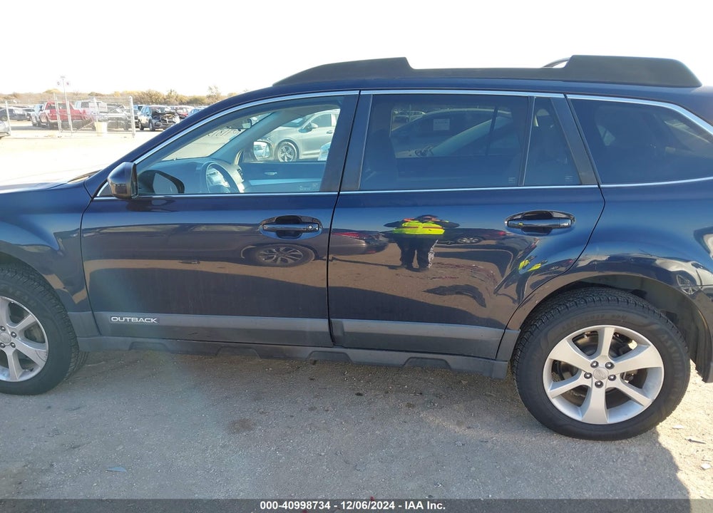 2013 SUBARU OUTBACK 2.5I PREMIUM VIN: 4S4BRCCC6D3264250