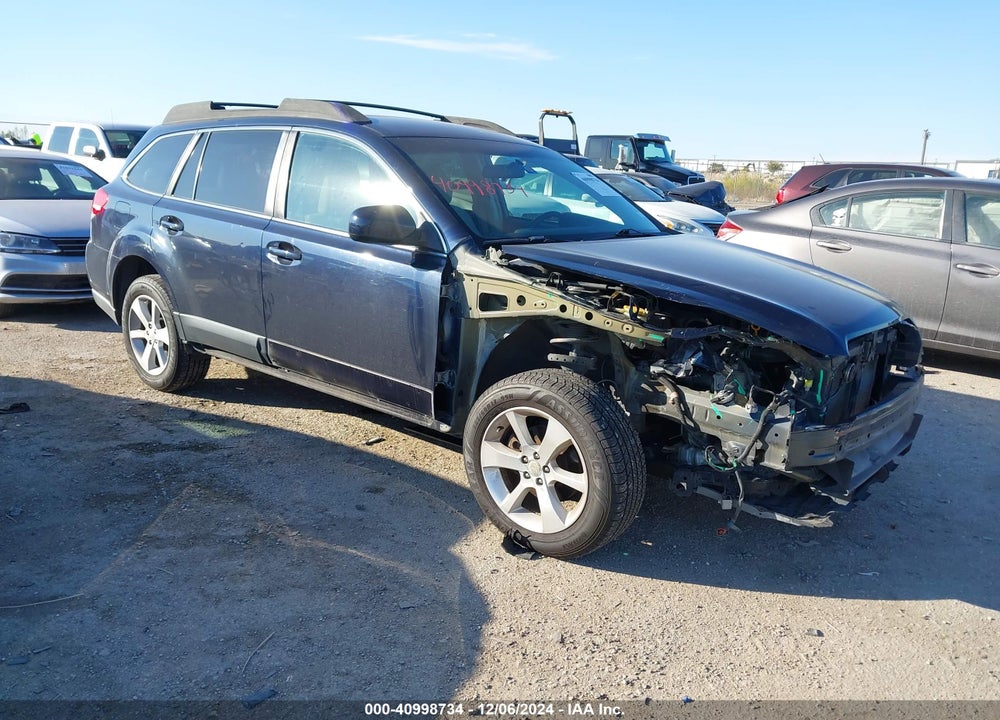 2013 SUBARU OUTBACK 2.5I PREMIUM VIN: 4S4BRCCC6D3264250